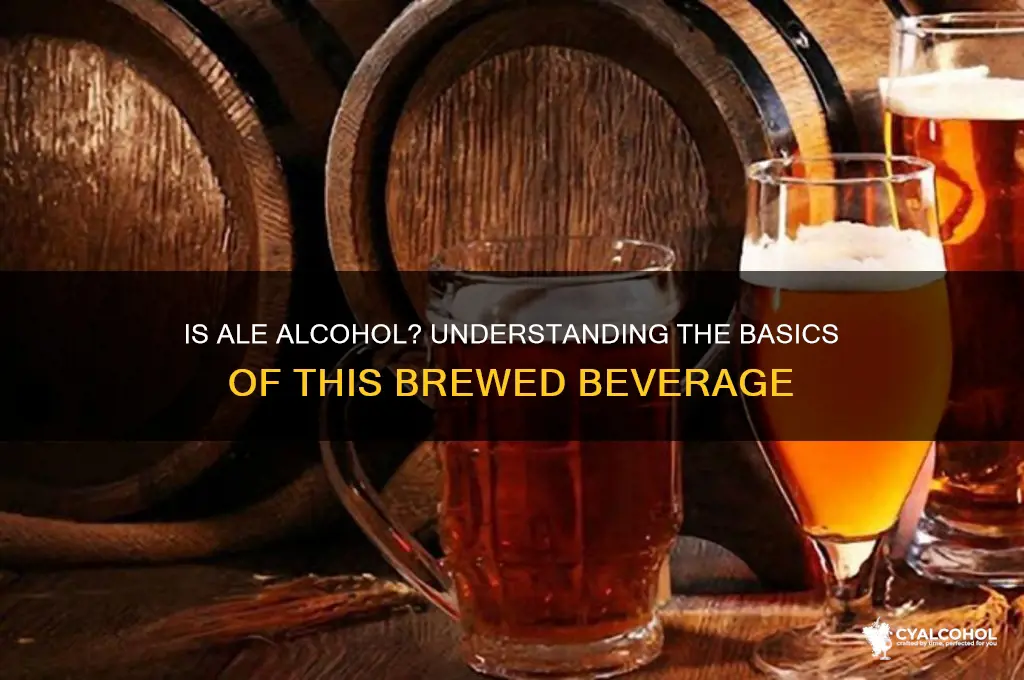 is ale alcohol