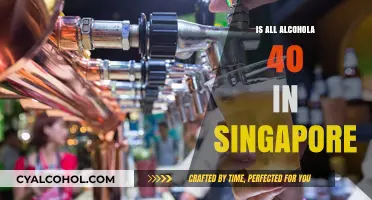 Is All Alcohol 40% in Singapore? Uncovering the Truth