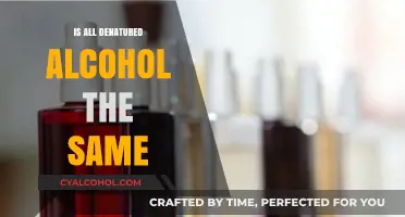 Is All Denatured Alcohol the Same? Exploring Types and Uses