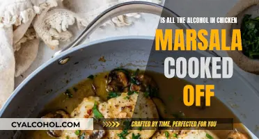Chicken Marsala: Does Alcohol Really Cook Off?