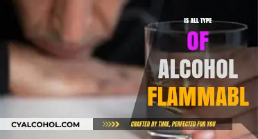 Is All Alcohol Flammable? Exploring the Combustibility of Different Types