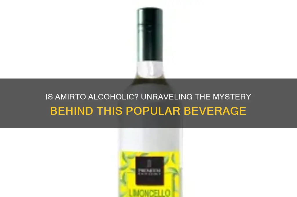 is amirto a type of alcohol