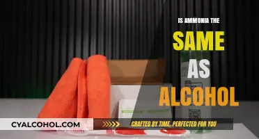 Ammonia vs. Alcohol: Understanding the Key Differences and Uses