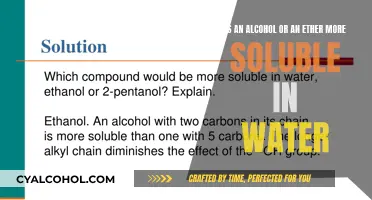 What Dissolves Better: Alcohol or Ether?