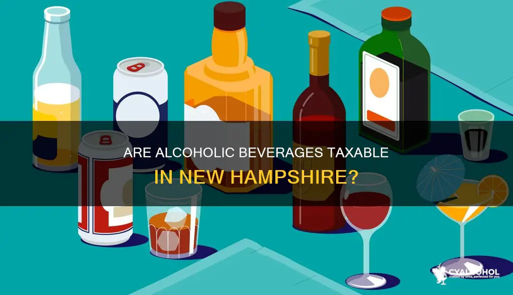 is an alcoholic beverage covered under nh meals tax