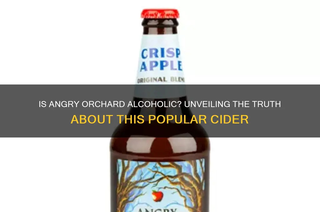 is angry orchard an alcoholic beverage