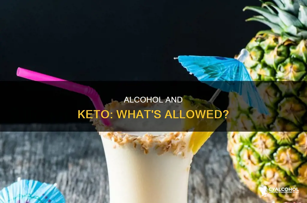 is any alcohol allowed on the keto diet