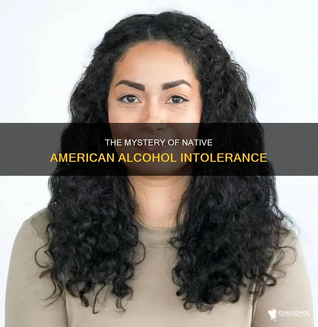 is any truth to american indians intolerance of alcohol