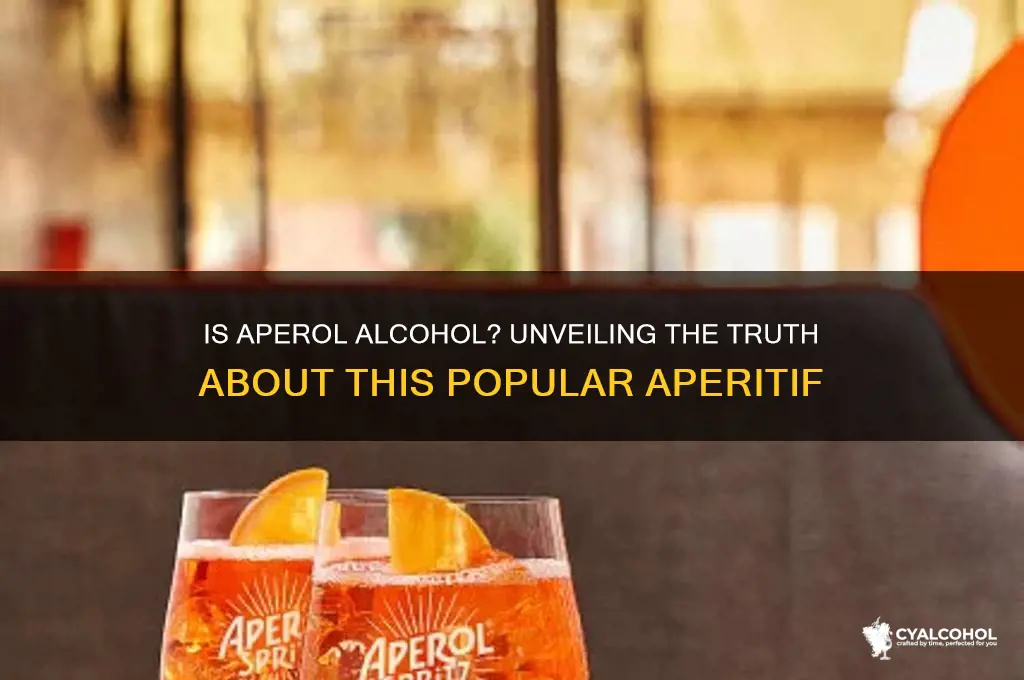 is aperol alcohol