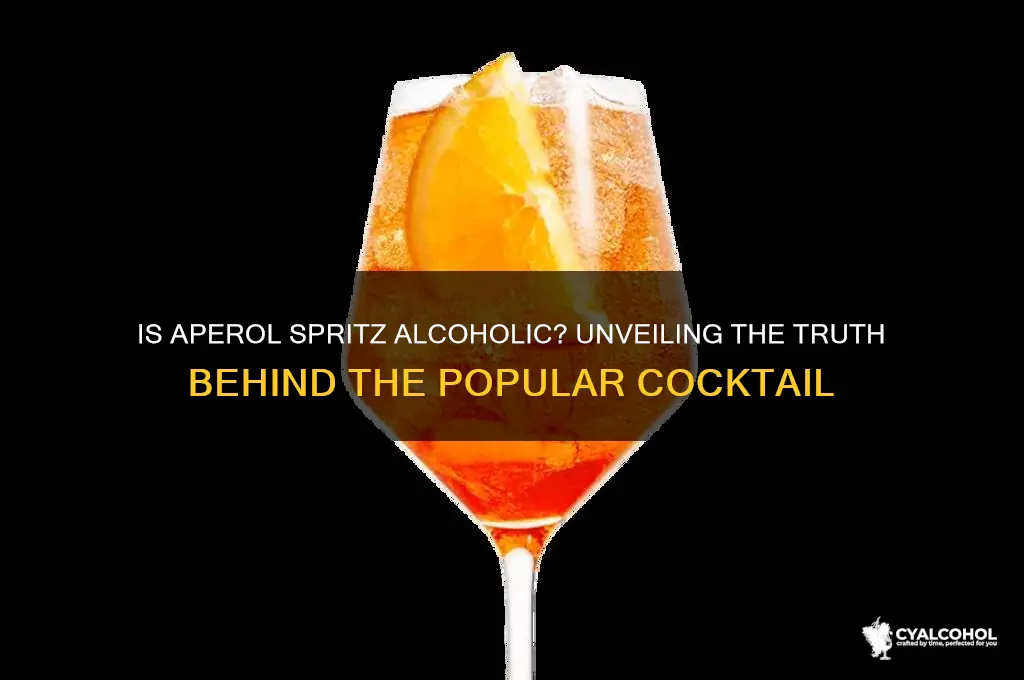 is aperol spritz alcoholic