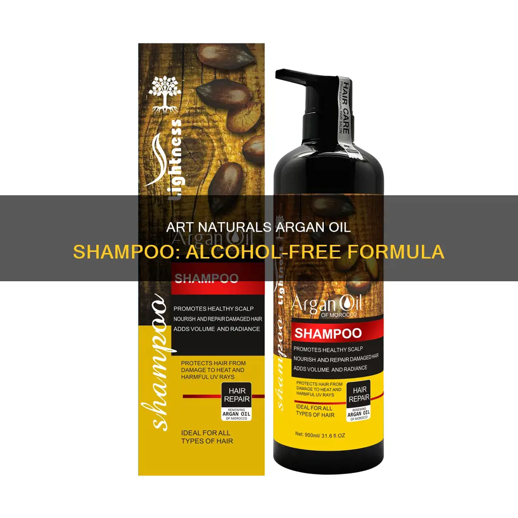 is art naturals organic moroccan argan oil shampoo alcohol free