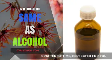 Astringent vs. Alcohol: Understanding the Key Differences and Uses
