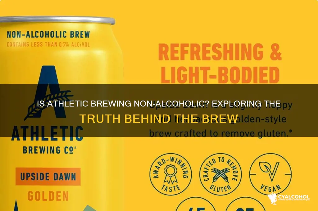 is athletic brewing non alcoholic