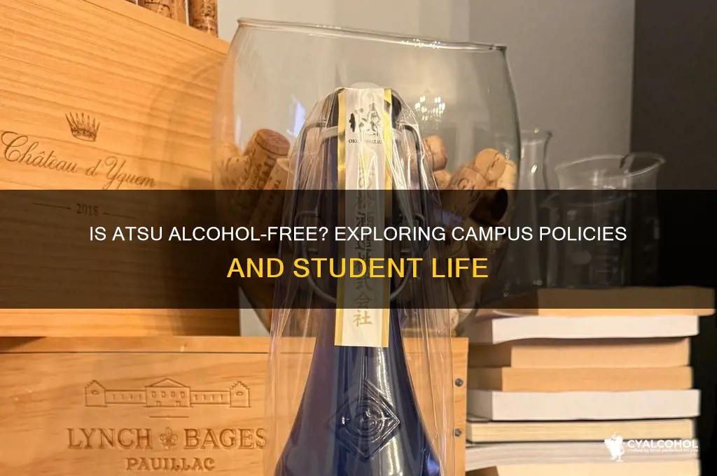 is atsu a alcohol free campus