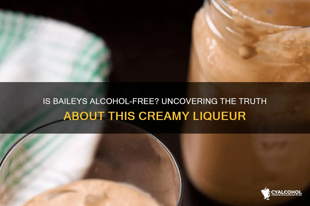 is baileys alcohol free
