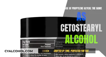 Propylene Glycol vs Cetostearyl Alcohol: What's the Difference?
