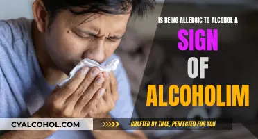 Alcohol Allergies: A Sign of Alcoholism?