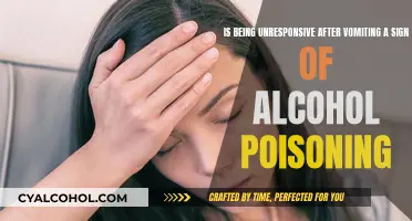 Unresponsive After Vomiting: Alcohol Poisoning?