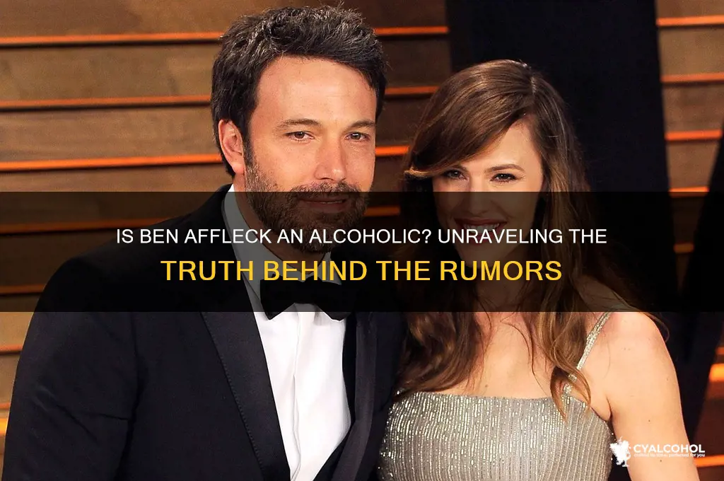 is ben affleck a alcoholic