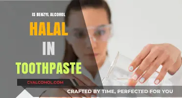 Is Benzyl Alcohol Halal in Toothpaste? A Comprehensive Analysis