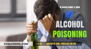 Black Vomit: Alcohol Poisoning's Warning Sign?