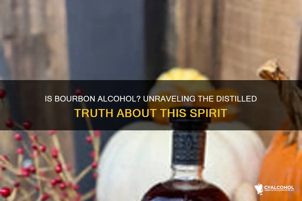 is bourbon alcohol