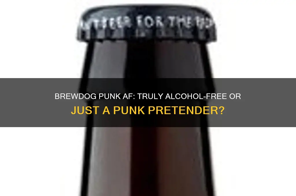 is brewdog punk af alcohol free