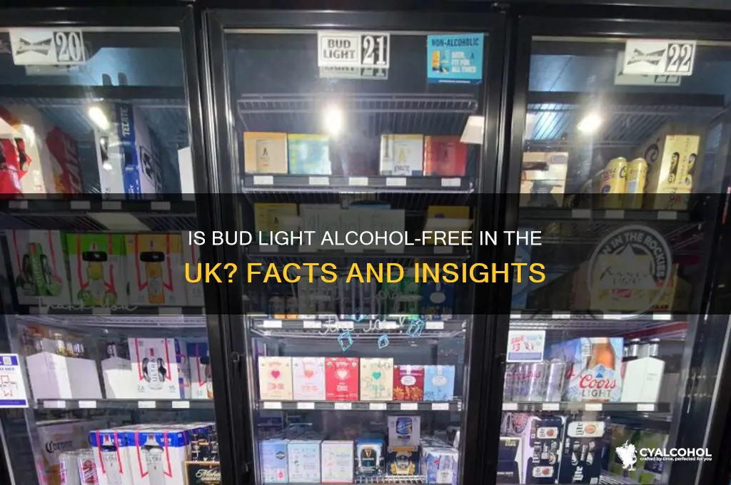 is bud light alcohol free uk