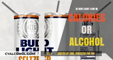 Bud Light: Low Calories, Low Alcohol?
