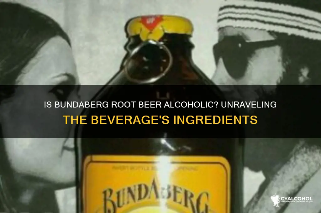 is bundaberg root an alcoholic beverage