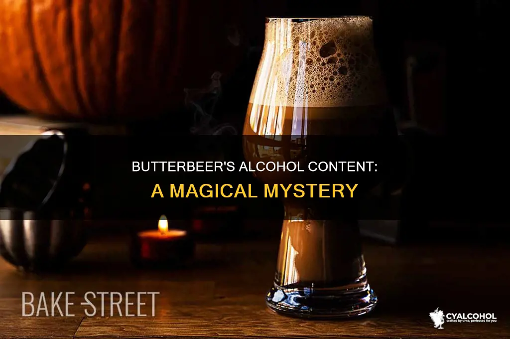 is butterbeer supposed to be alcoholic in hp