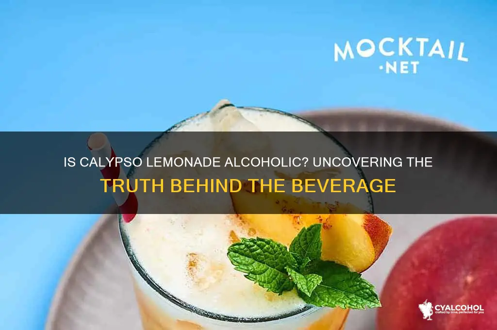 is calypso lemonade alcoholic