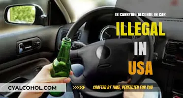 Alcohol in Cars: Legal or Illegal in the USA?