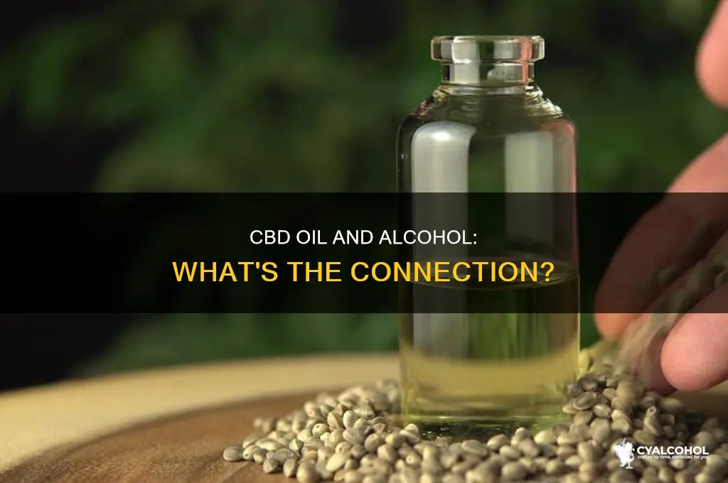 is cbd oil made with alcohol in it