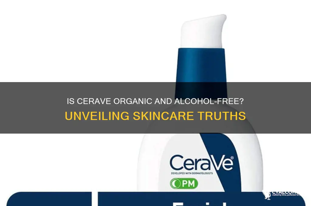 is ceravie organic and alcohol free