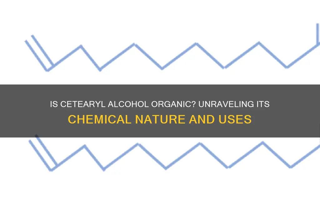 is cetearyl alcohol an organic compound