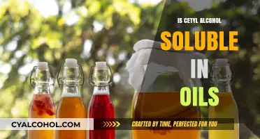 Cetyl Alcohol Solubility: Does It Mix Well with Oils?