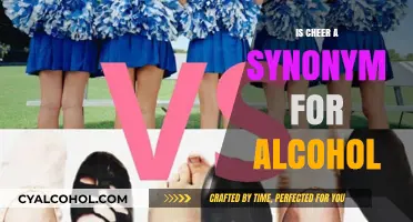 Cheer vs. Alcohol: Unraveling the Misconception of Synonymous Spirits