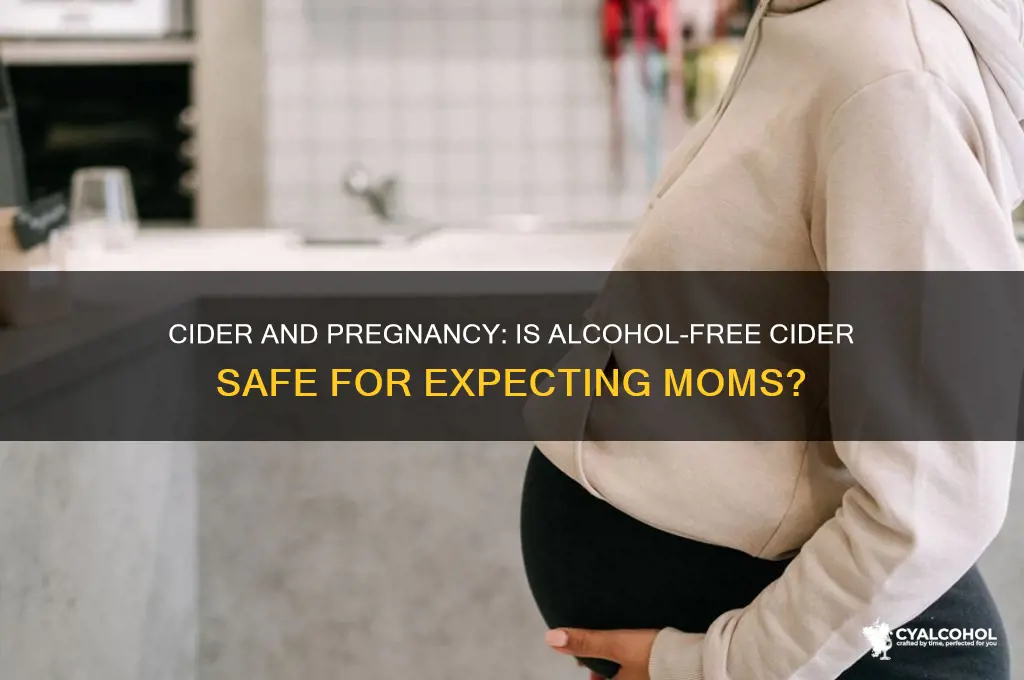 is cider alcohol ok during pregnancy