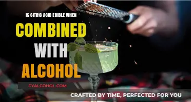 Citric Acid and Alcohol: Safe to Consume?