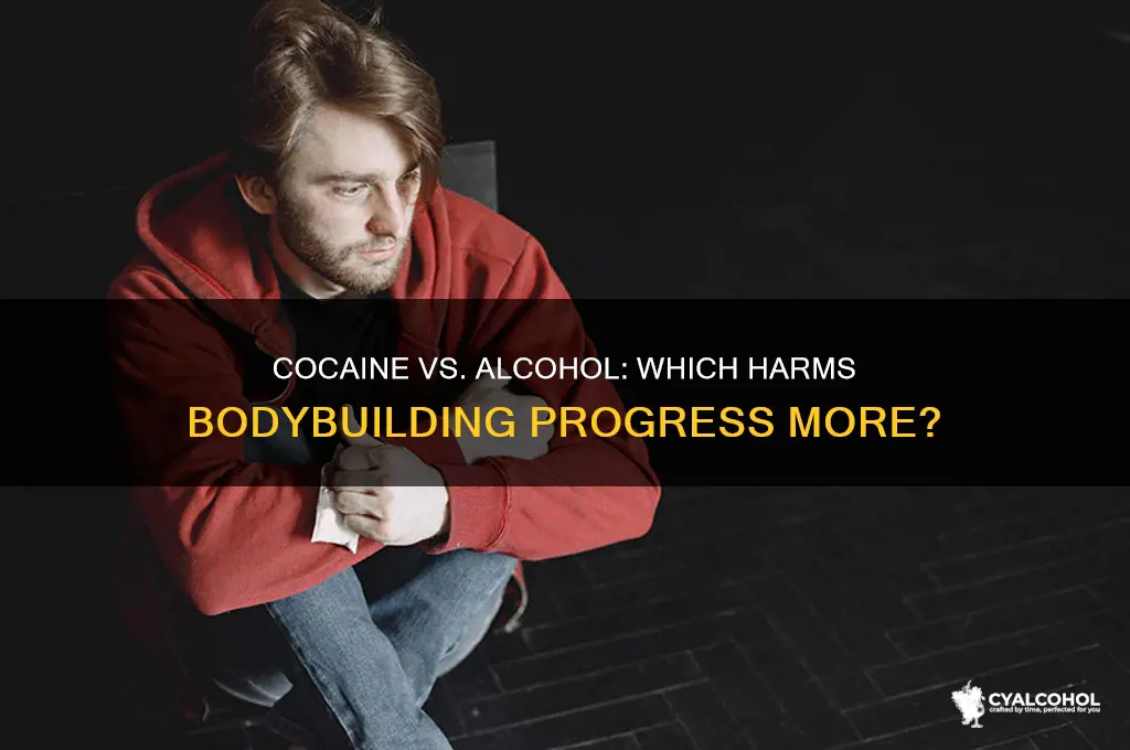 is cocaine worse than alcohol bodybuilding