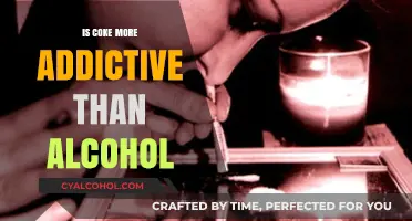 Coke vs. Alcohol: Which Substance Poses a Greater Addiction Risk?