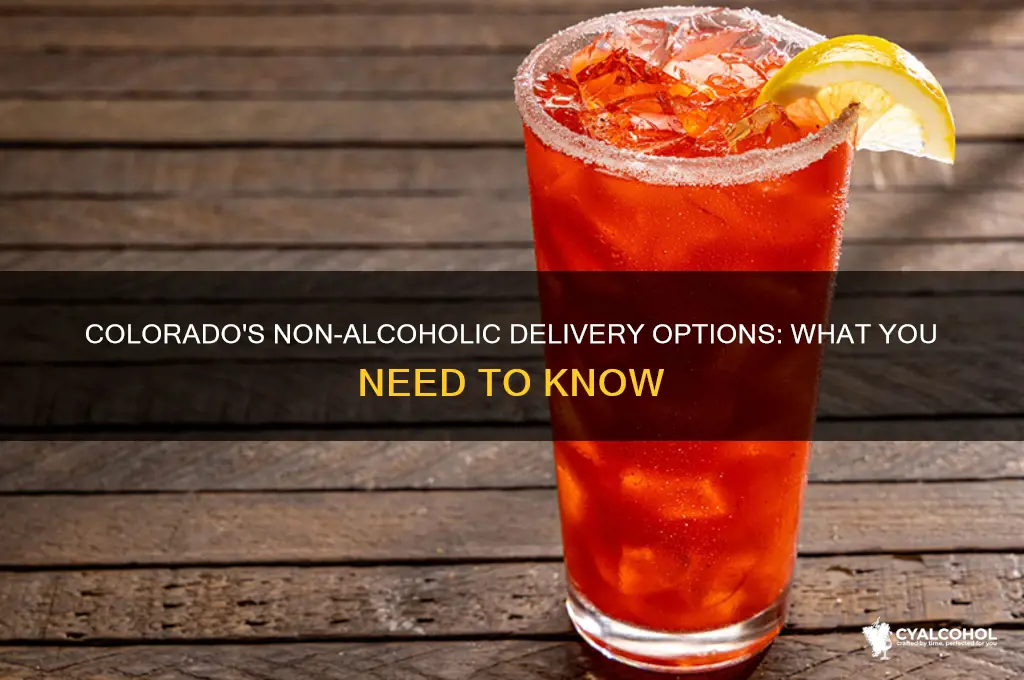 is colorado a non alcoholic delivery