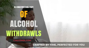 Constipation and Alcohol Withdrawal: Understanding the Surprising Connection