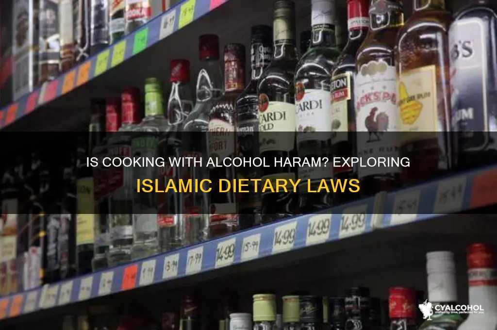 is cooking with alcohol haram