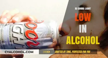 Is Coors Light Low in Alcohol? Unveiling the Truth