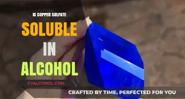 Copper Sulfate Solubility in Alcohol: Exploring Chemical Compatibility