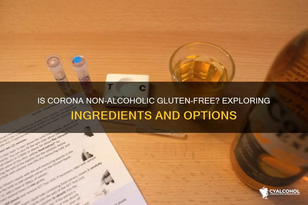 is corona non alcoholic gluten free