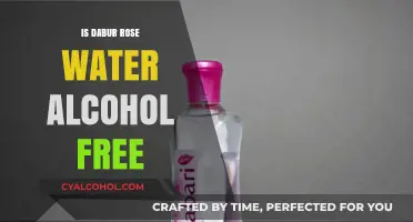 Is Dabur Rose Water Alcohol-Free? A Comprehensive Guide