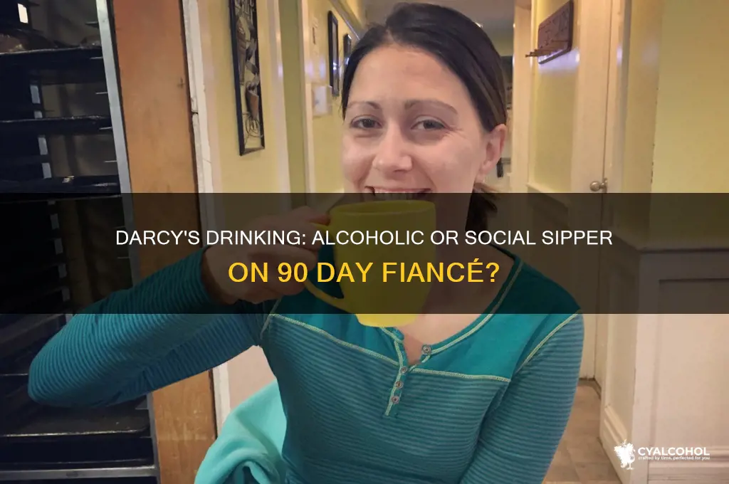 is darcy on 90 day fiance an alcoholic